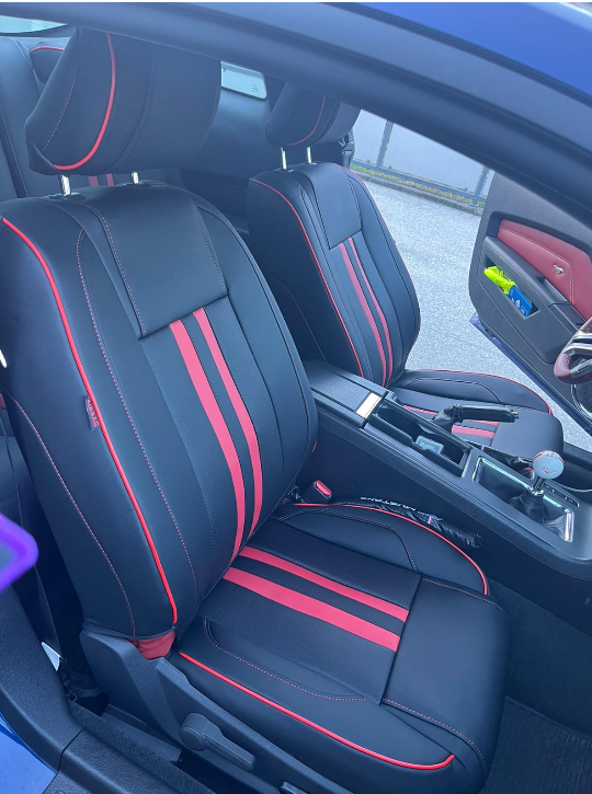 For 2010 2011 2012 2013 2014 Ford Mustang Coupe Custom Car Seat Covers