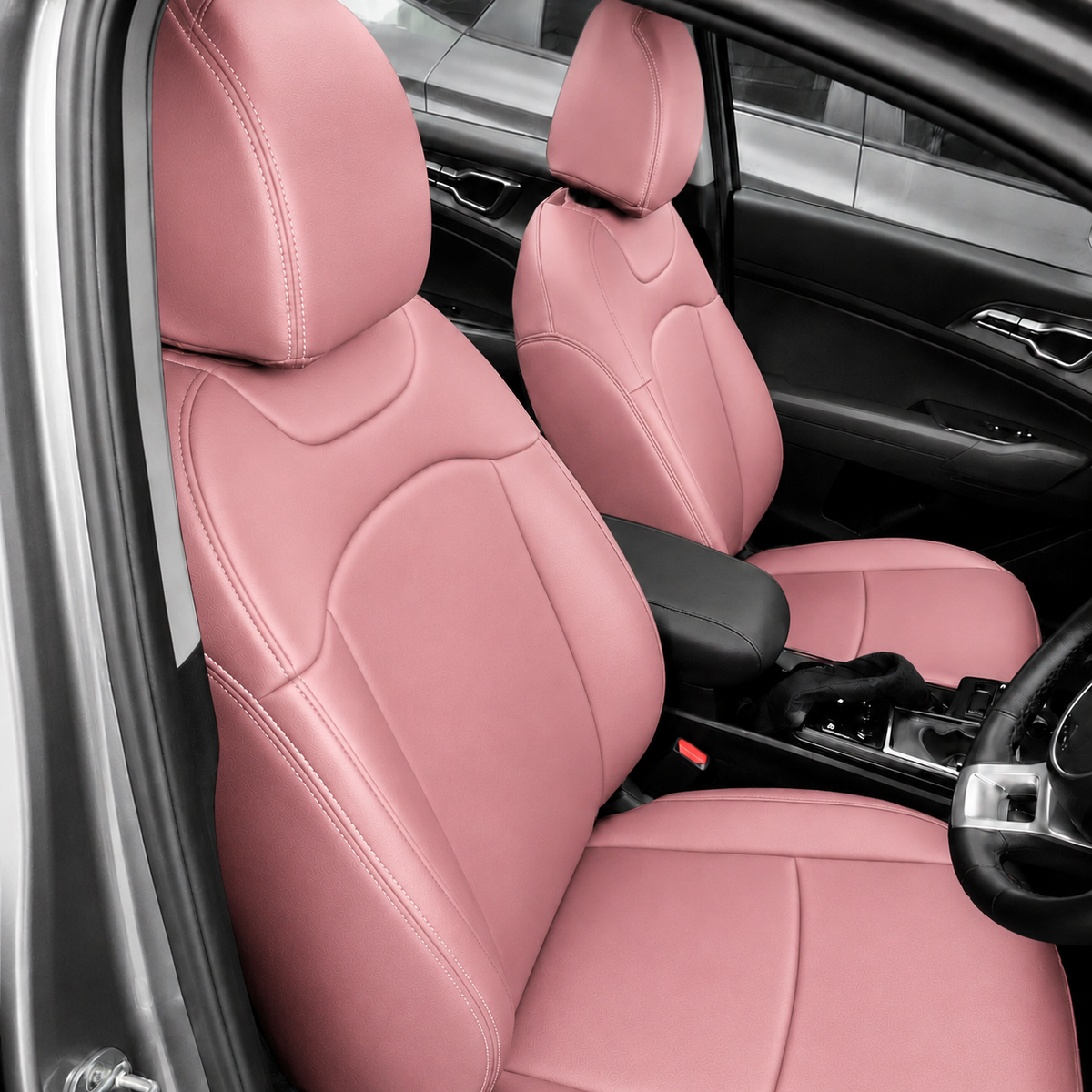 Custom Fit 2012-2026 Kia Sportage Car Seat Covers Premuim Synthetic Leather