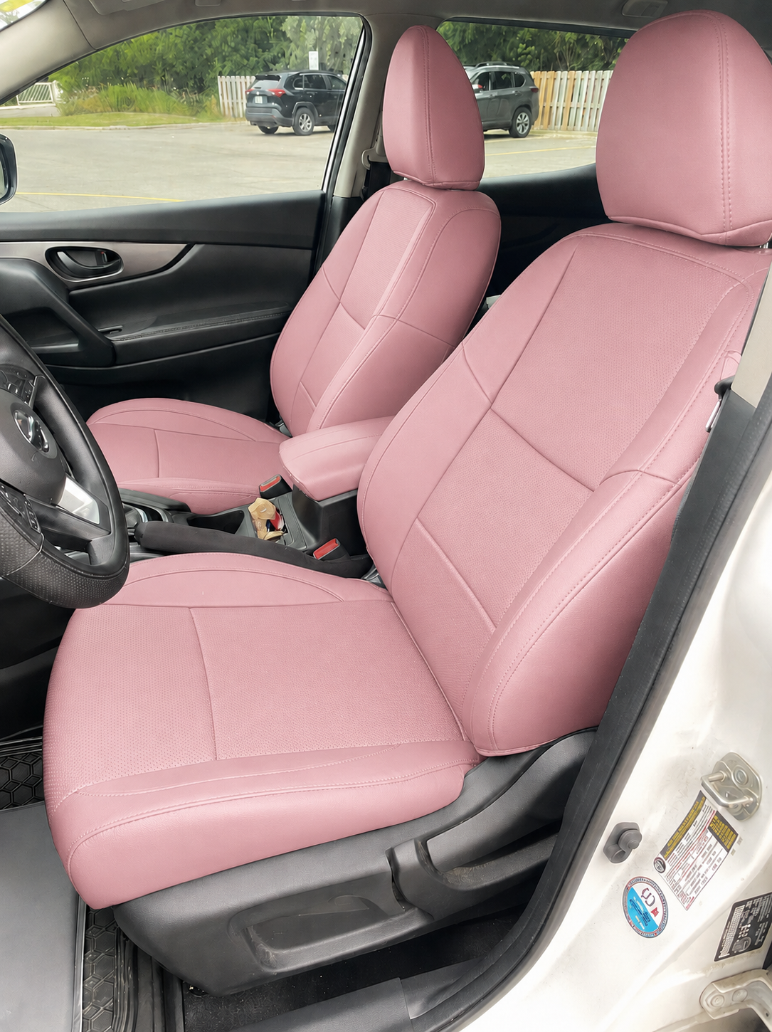 Custom Fit 2017-2026 Nissan Rogue Car Seat Covers Premuim Synthetic Leather