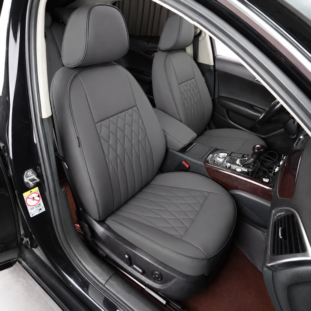 Custom Fit for Audi A4 A6 A3 Q5 Q7 TT A7 Q3 5 Seats Car Seat Covers