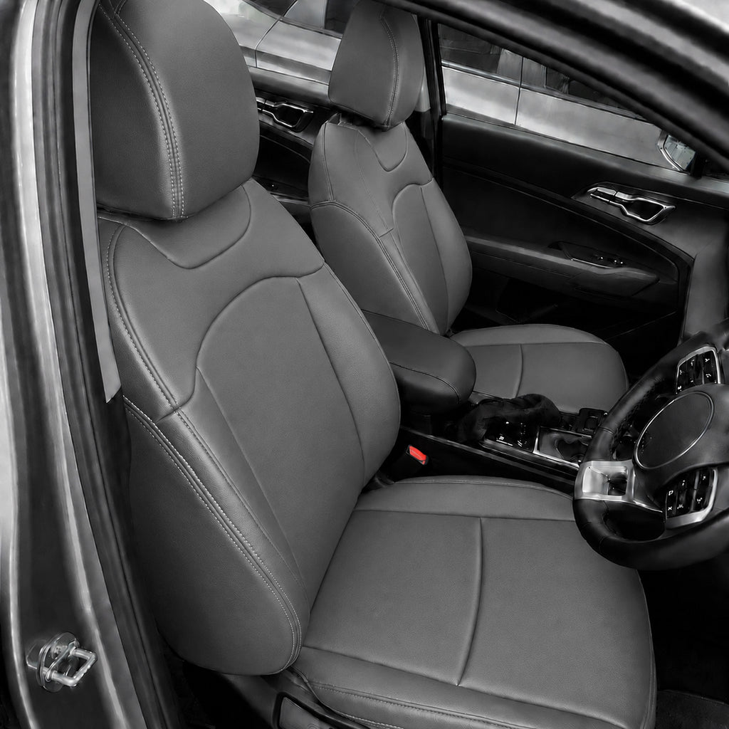 Custom Fit 2012-2026 Kia Sportage Car Seat Covers Premuim Synthetic Leather