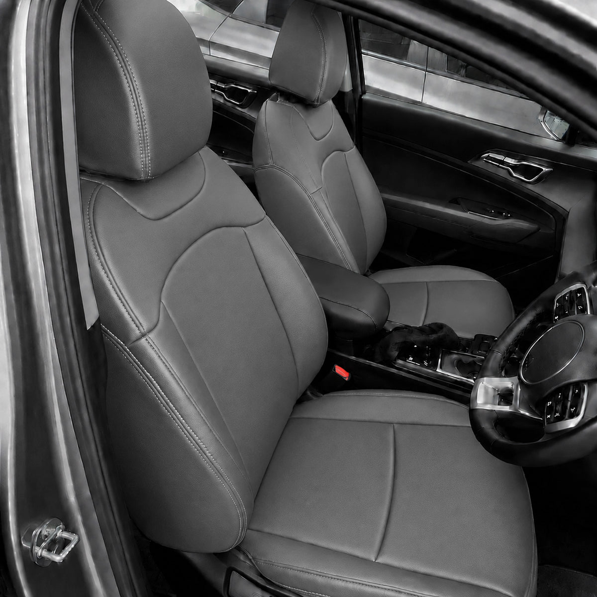 Custom Fit 2012-2026 Kia Sportage Car Seat Covers Premuim Synthetic Leather