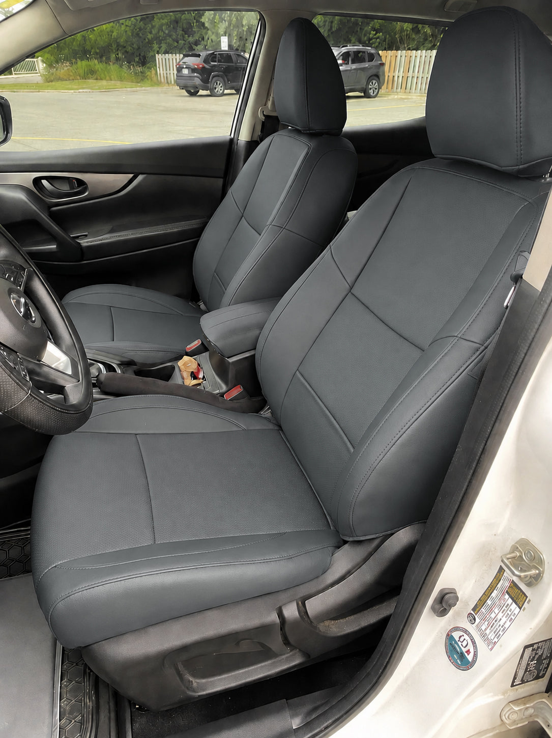 Custom Fit 2017-2026 Nissan Rogue Car Seat Covers Premuim Synthetic Leather