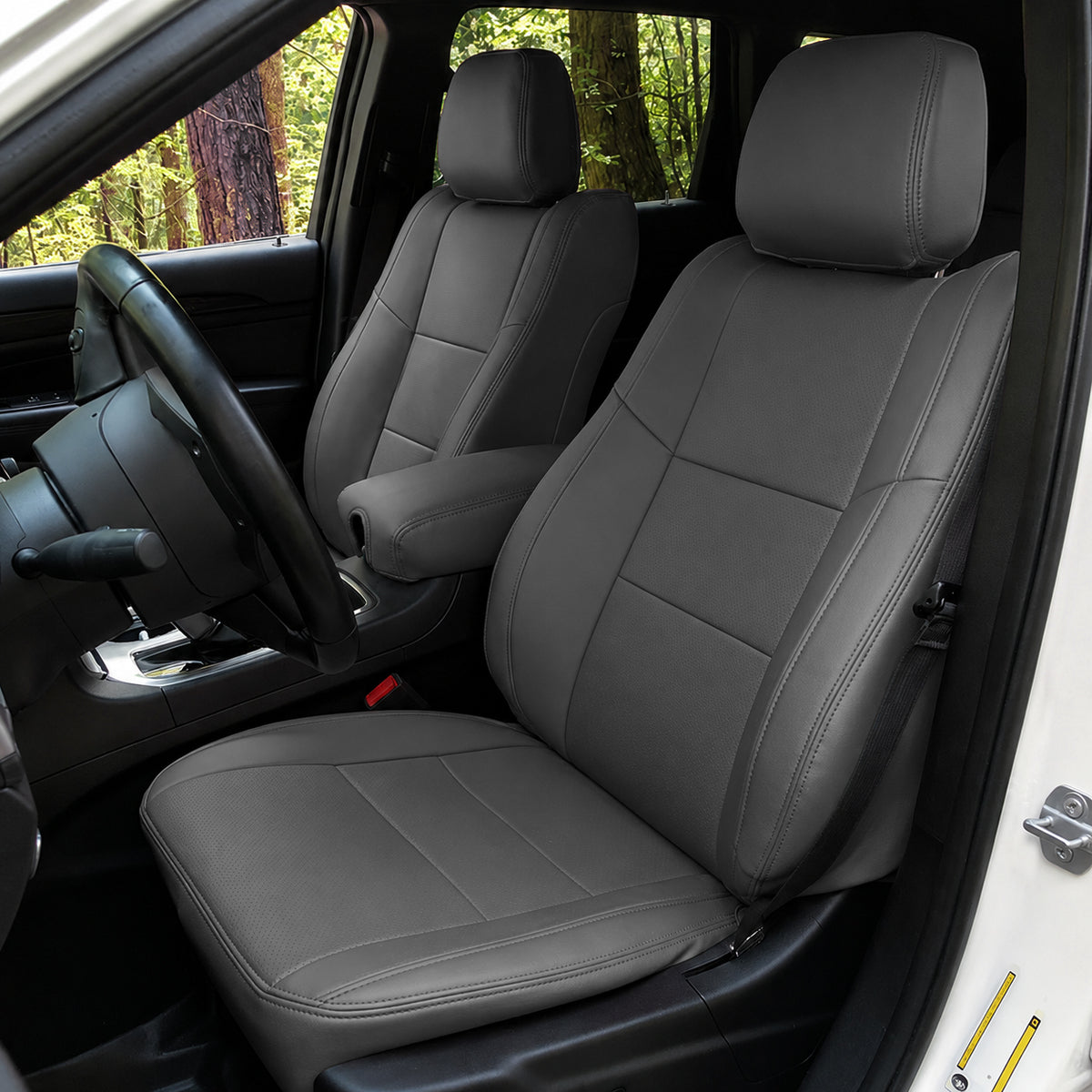 Custom Fit 2011-2026 Jeep Grand Cherokee Car Seat Covers Premuim Synthetic Leather