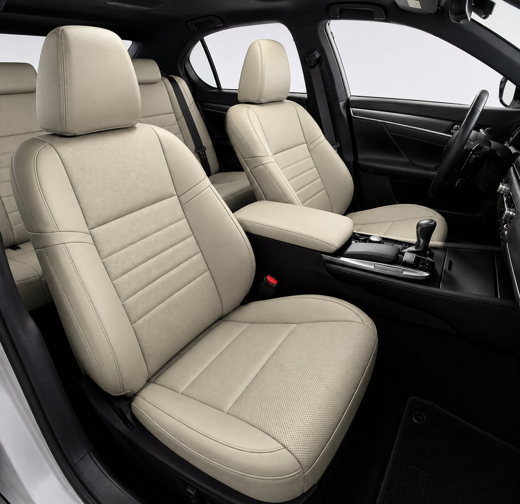 Custom Fit 2007-2020 Lexus GS350 Car Seat Covers Premuim Synthetic Leather