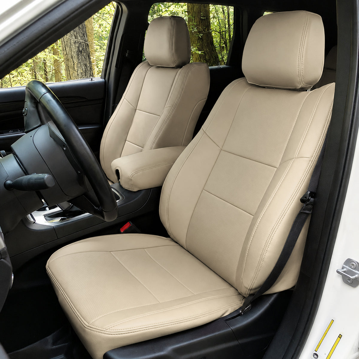 Custom Fit 2011-2026 Jeep Grand Cherokee Car Seat Covers Premuim Synthetic Leather
