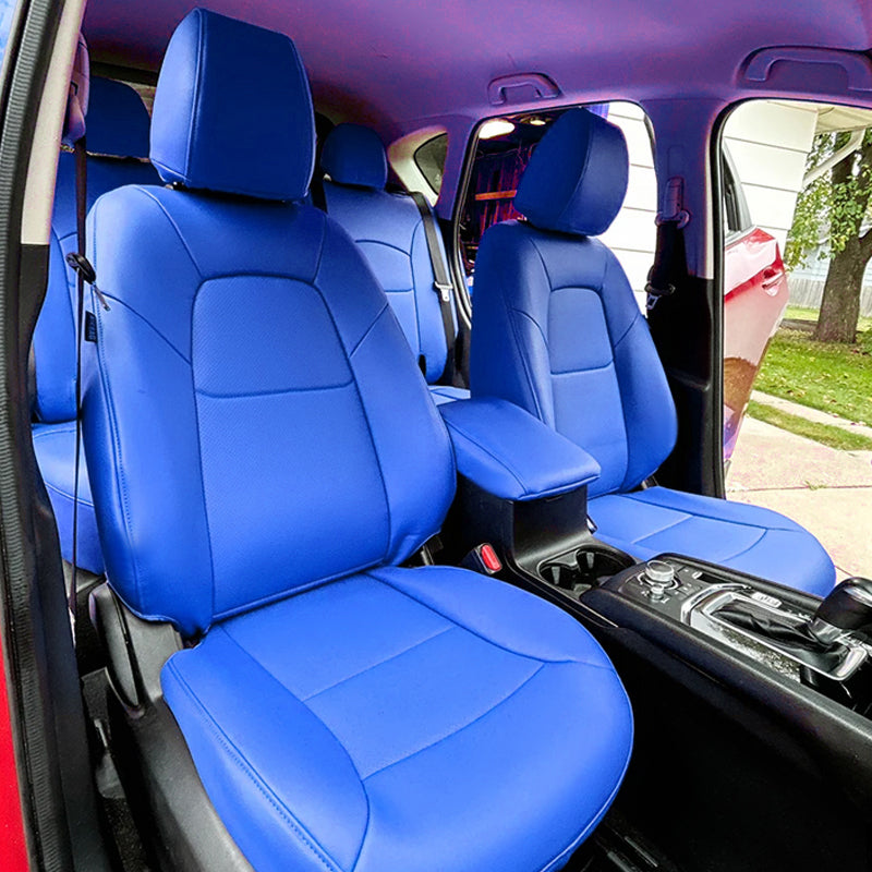 Custom Fit 2013-2025 Mazda CX-5 Car Seat Covers Premium Synthetic leather