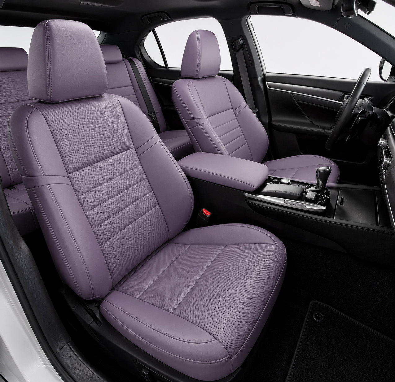 Custom Fit 2007-2020 Lexus GS350 Car Seat Covers Premuim Synthetic Leather