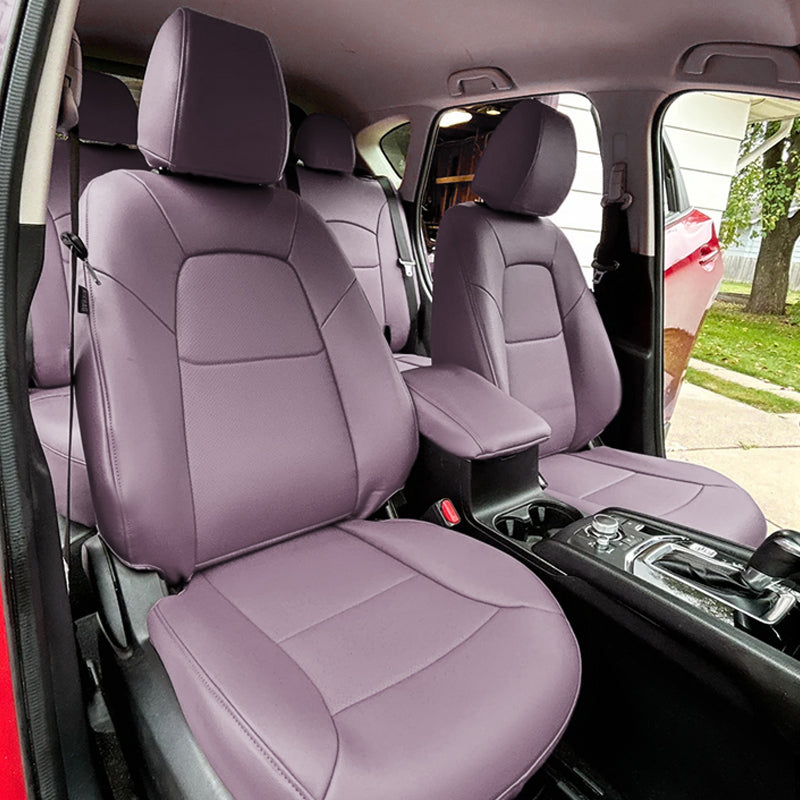Custom Fit 2013-2025 Mazda CX-5 Car Seat Covers Premium Synthetic leather