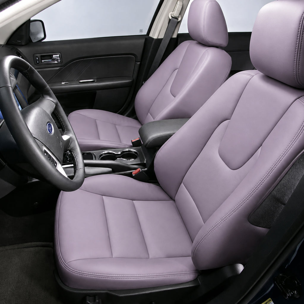 Custom Fit 2021-2026 Ford Fusion Car Seat Covers Premium Synthetic Leather