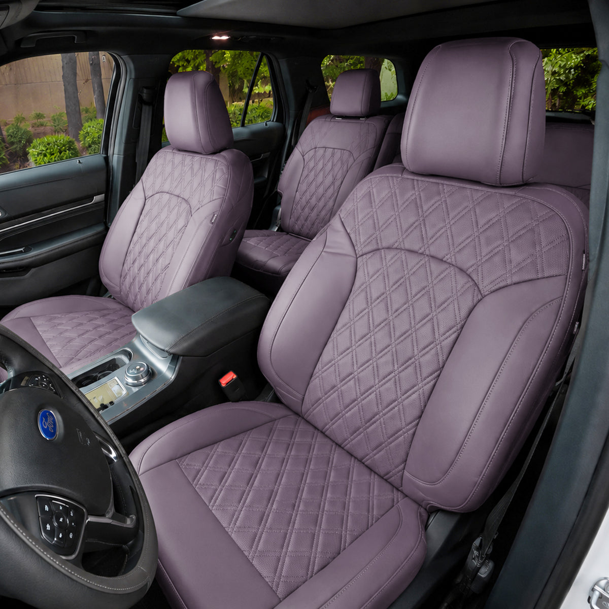 Custom Fit 2011-2026 Ford Explorer Car Seat Covers Premuim Synthetic Leather