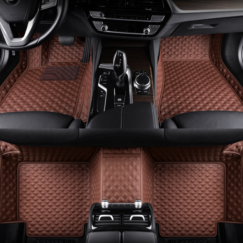 Custom Fit Car Floor Mat Premium Synthetic leather