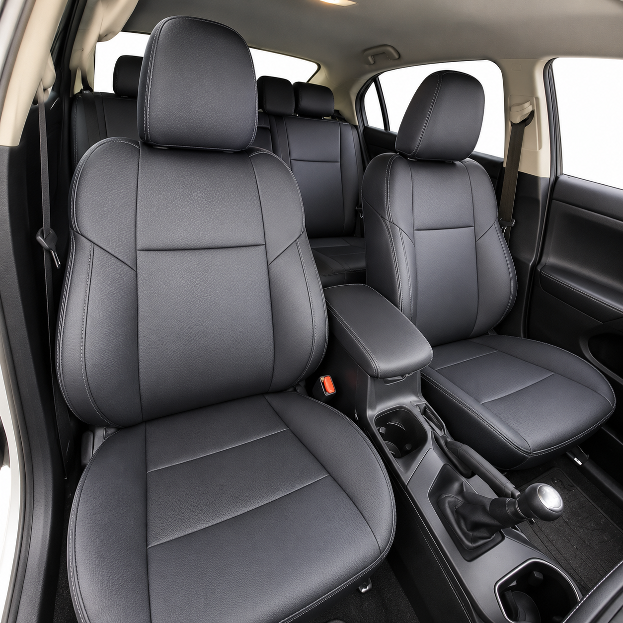 Custom Fit 2009-2025 Toyota RAV4 Car Seat Covers Premium Synthetic Leather
