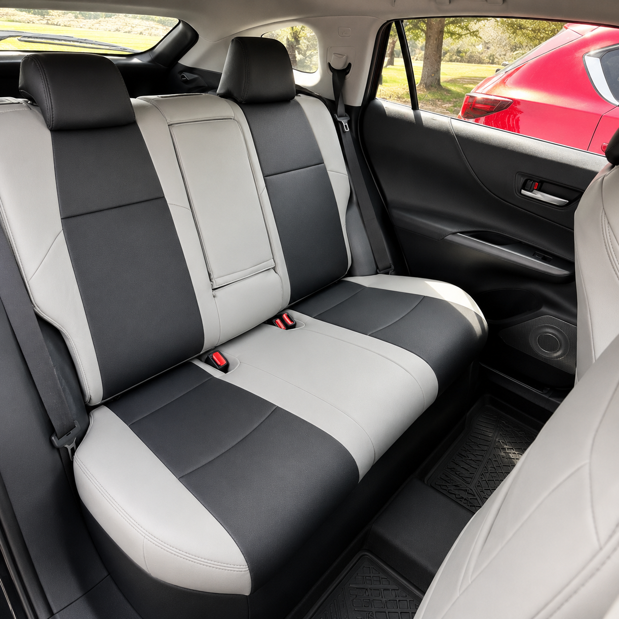 Custom Fit 2021-2024 Toyota Venza Car Seat Covers Premium Synthetic Leather