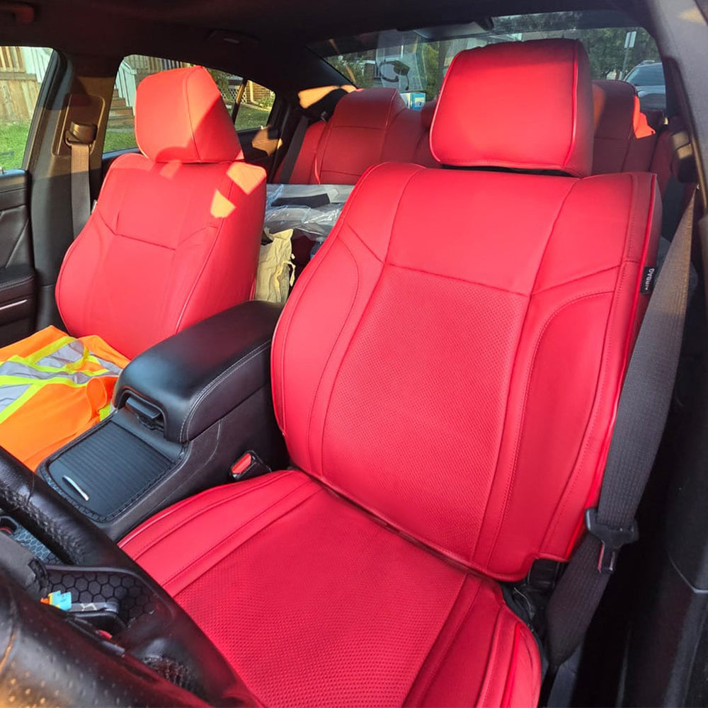 Custom Fit 2011-2026 Dodge Charger Car Seat Covers Premium Synthetic Leather