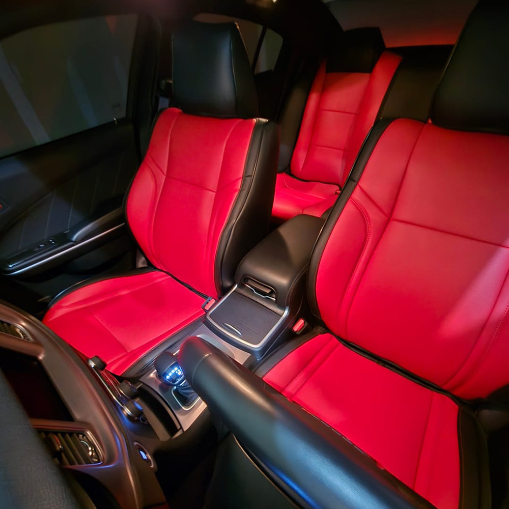 Custom Fit 2011-2026 Dodge Charger Car Seat Covers Premium Synthetic Leather