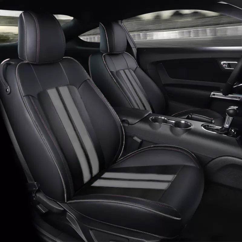 For 2015 2016 2017 2018 2019 2020 2021 2022 2023 2024 Ford Mustang Convertible Custom Car Seat Covers