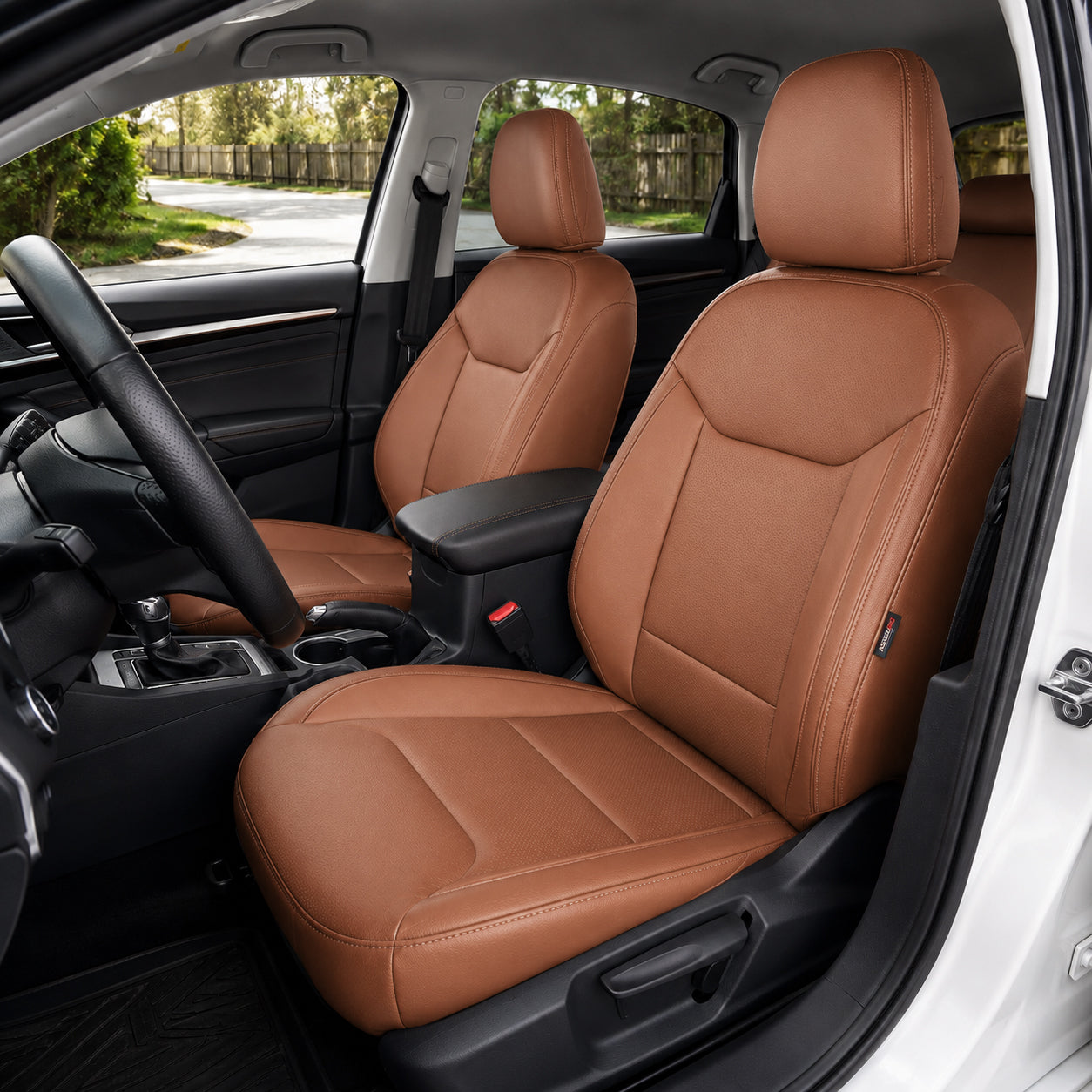 Custom Fit 2022-2026 Ford Maverick Car Seat Covers Premium Synthetic Leather