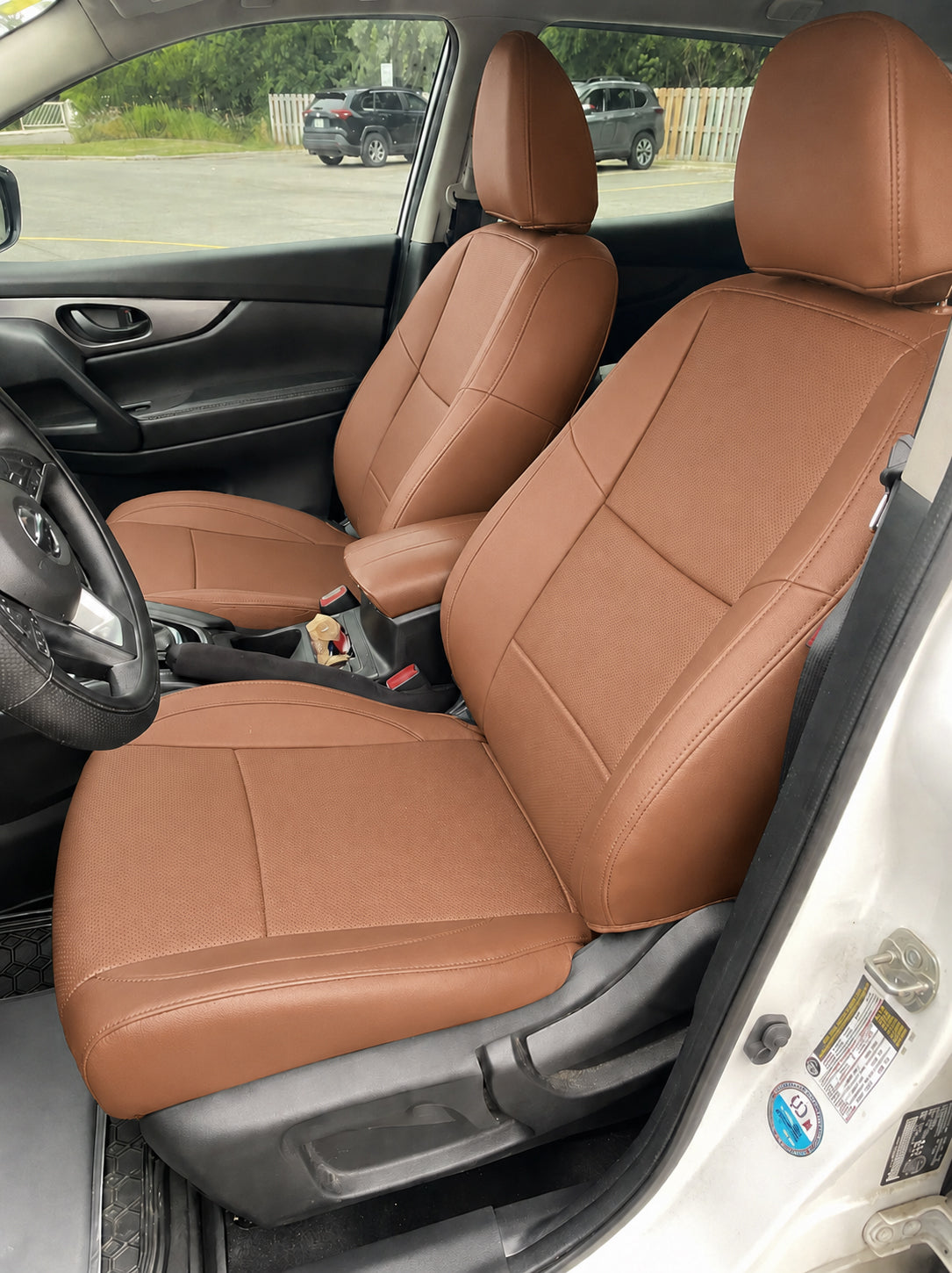 Custom Fit 2017-2026 Nissan Rogue Car Seat Covers Premuim Synthetic Leather