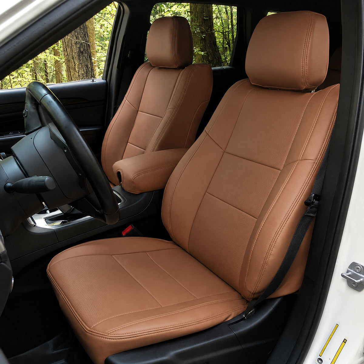 Custom Fit 2011-2026 Jeep Grand Cherokee Car Seat Covers Premuim Synthetic Leather