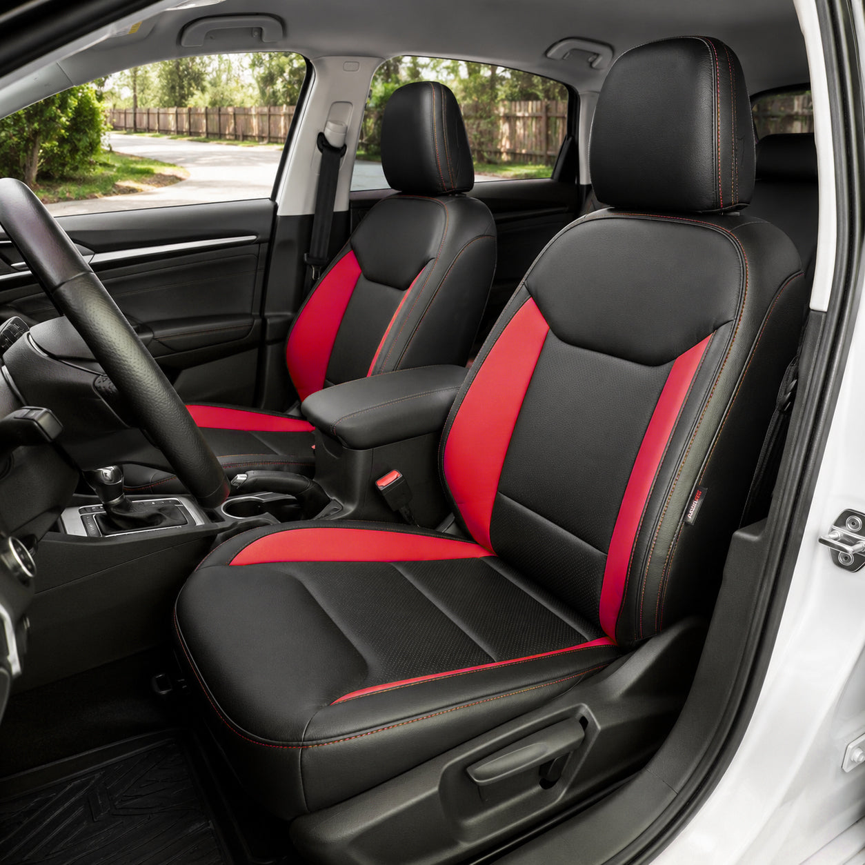 Custom Fit 2022-2026 Ford Maverick Car Seat Covers Premium Synthetic Leather