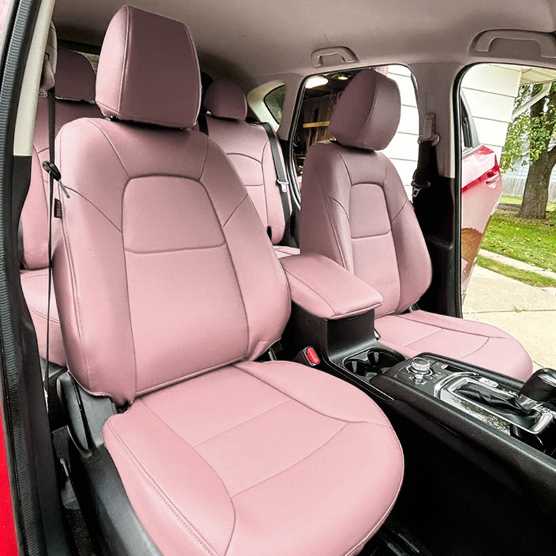 Custom Fit 2013-2025 Mazda CX-5 Car Seat Covers Premium Synthetic leather