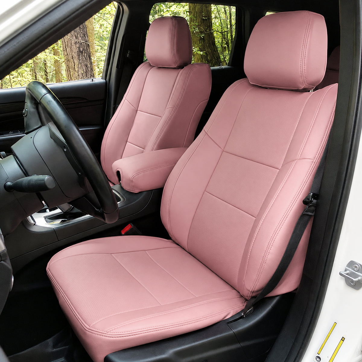 Custom Fit 2011-2026 Jeep Grand Cherokee Car Seat Covers Premuim Synthetic Leather
