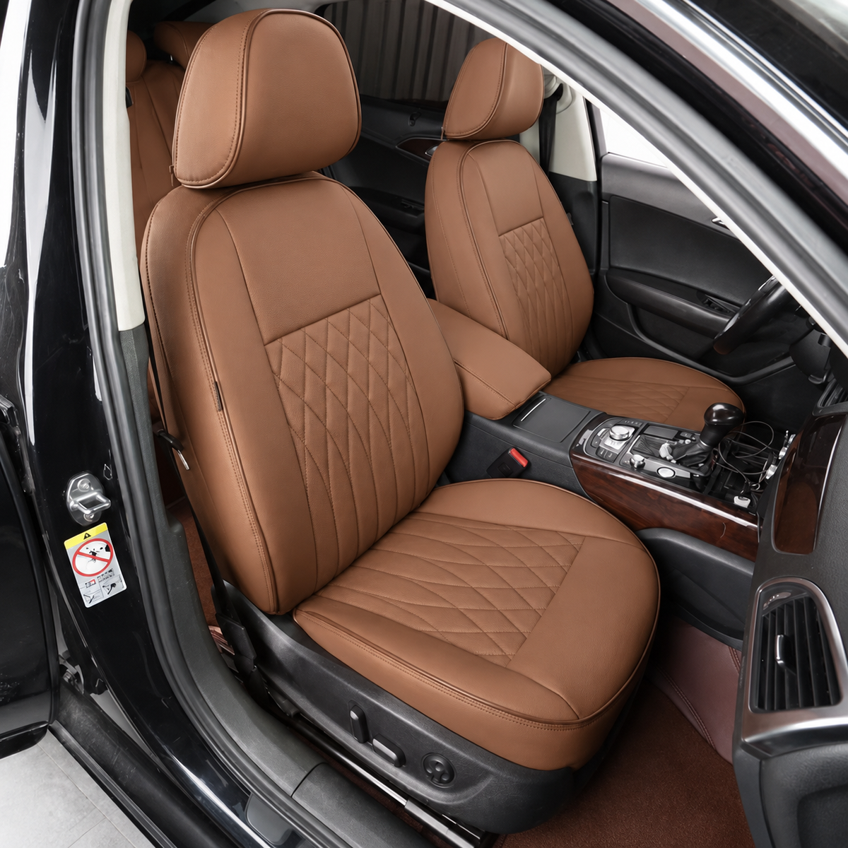 Custom Fit for Audi A4 A6 A3 Q5 Q7 TT A7 Q3 5 Seats Car Seat Covers