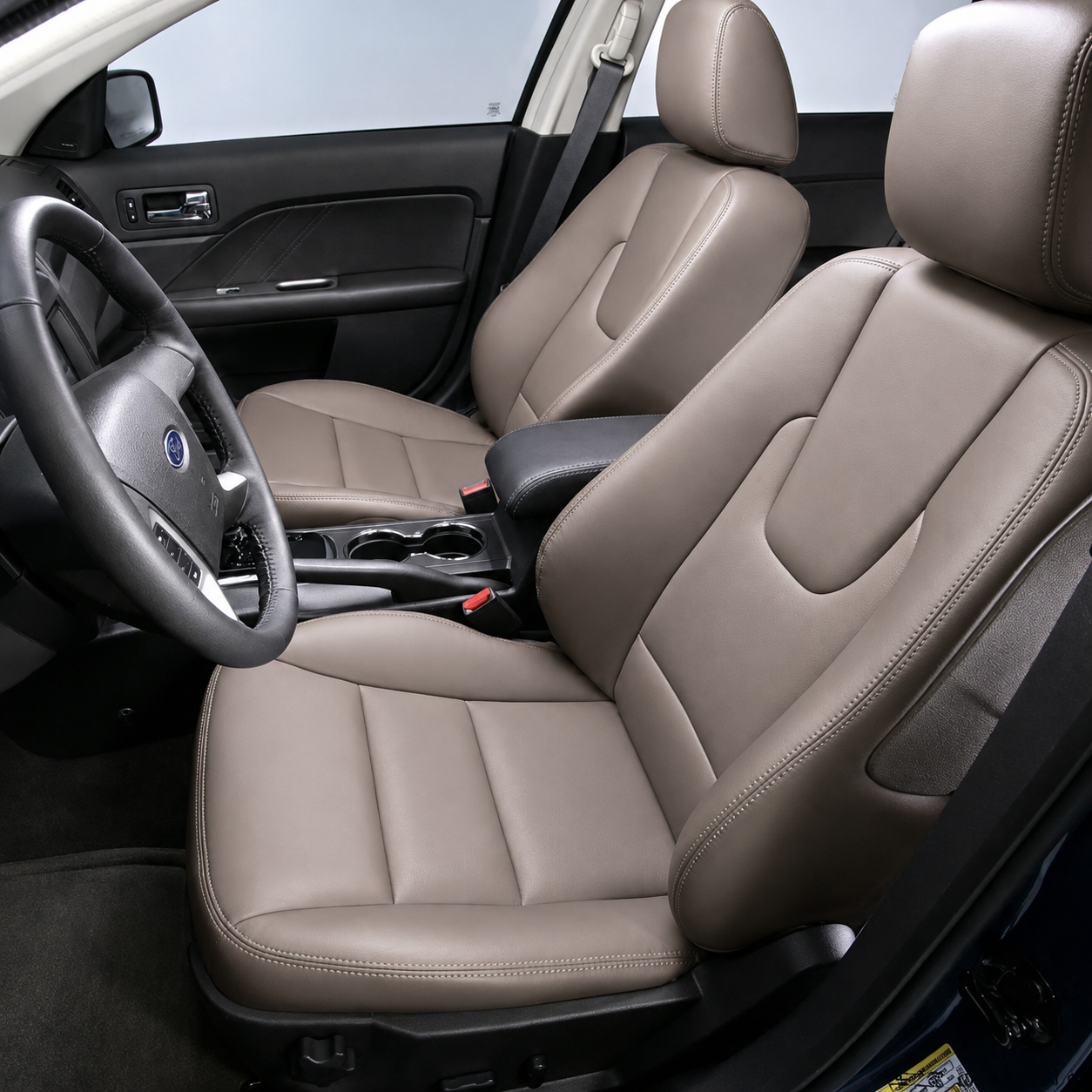 Custom Fit 2021-2026 Ford Fusion Car Seat Covers Premium Synthetic Leather