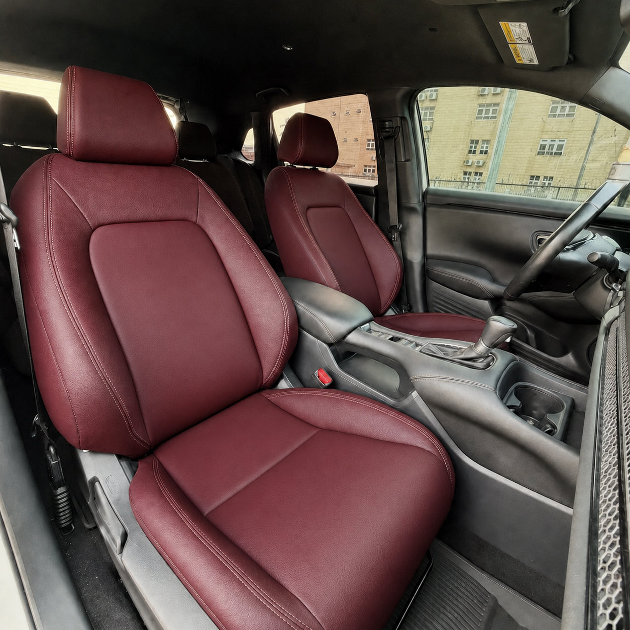 For 2023-2026 Honda HR-V Custom Seat Covers Premium Synthetic Leather