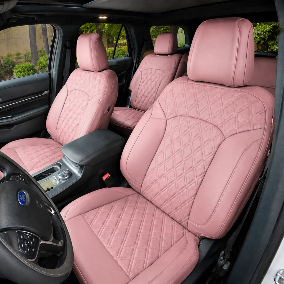 Custom Fit 2011-2026 Ford Explorer Car Seat Covers Premuim Synthetic Leather