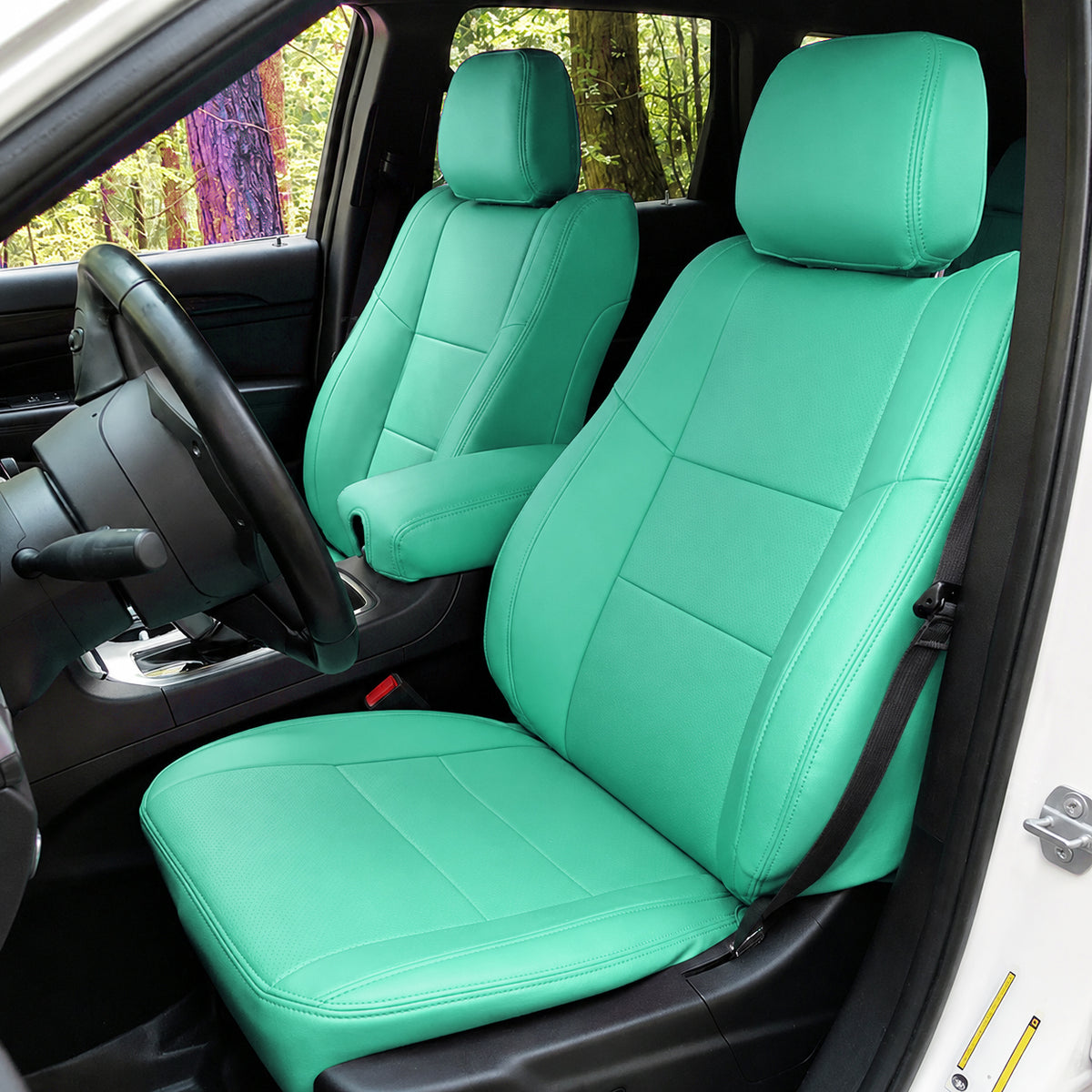 Custom Fit 2011-2026 Jeep Grand Cherokee Car Seat Covers Premuim Synthetic Leather