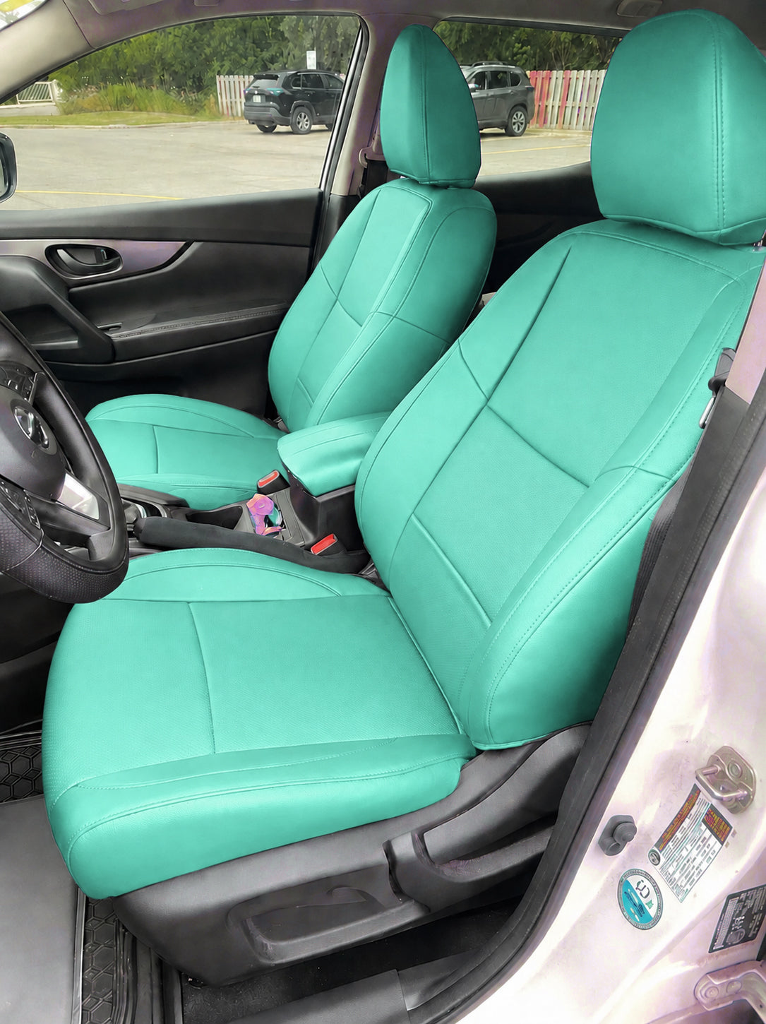 Custom Fit 2017-2026 Nissan Rogue Car Seat Covers Premuim Synthetic Leather