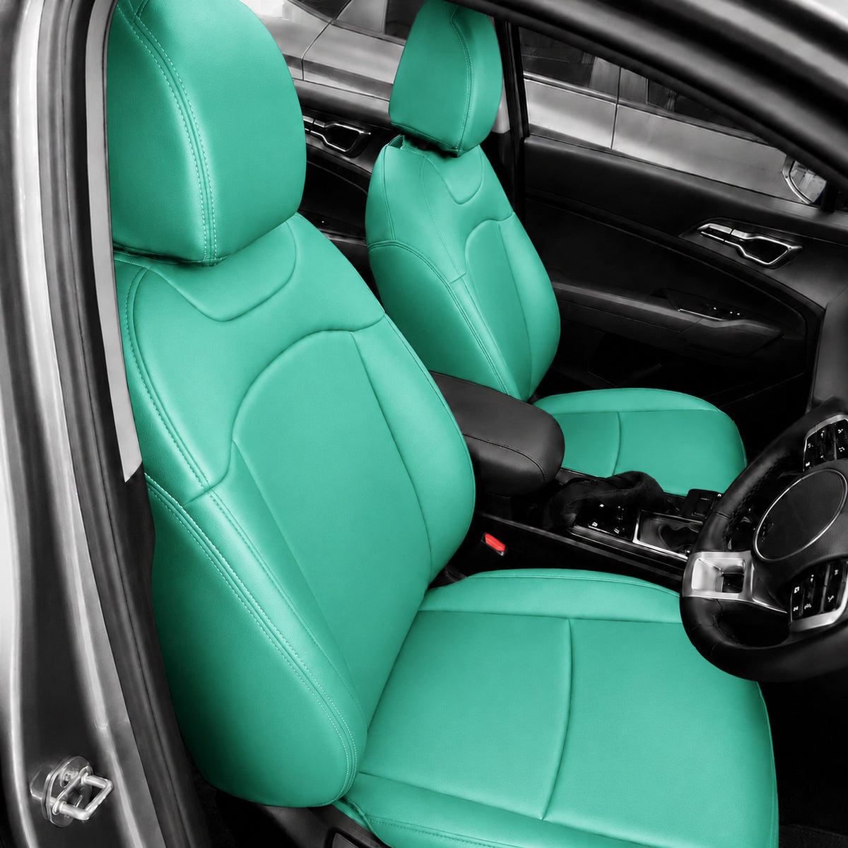 Custom Fit 2012-2026 Kia Sportage Car Seat Covers Premuim Synthetic Leather